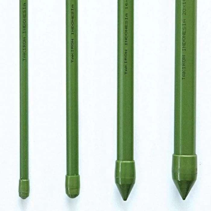 Knotty Takiron Green Steel Stakes, 7/16"x 6', Bundle Of 10 3 Knotty Takiron Green Steel Stakes, 7/16"x 6', Bundle Of 10 - Image 3