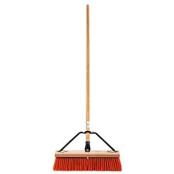 Leonard Heavy-Duty Push Brooms