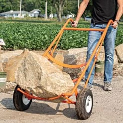 Leonard Ball Carts With Curved Lift, Pneumatic Tires -Garden And Outdoor Store 15cc 11