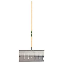 Ames Heavy Gauge Aluminum Snow Pusher With Long Handle