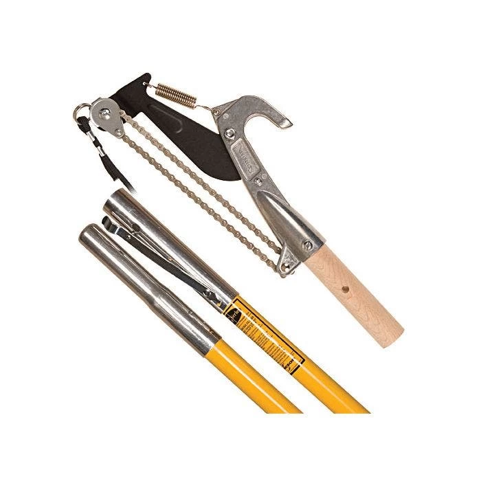 Corona Compound Pole Pruner Kit With Yellow Fiberglass Poles 1 Corona Compound Pole Pruner Kit With Yellow Fiberglass Poles