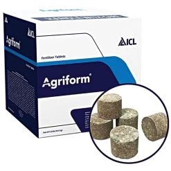Agriform Fertilizer Tablets 21 Gram 20-10-5 2 Year Release 500 Per Case -Garden And Outdoor Store 21gpt 2
