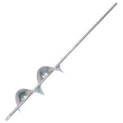 Bulb Planter Fits 3/8in And 1/2in Drills 2 3/4in Auger Drills 8in Deep