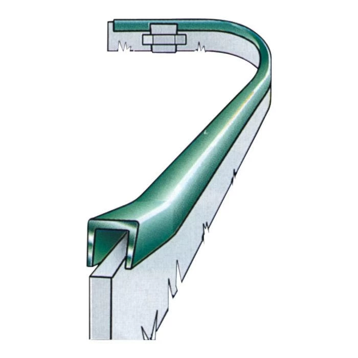 25-Foot Green COL-MET Vinyl Trim Cap 1 25-Foot Green COL-MET Vinyl Trim Cap