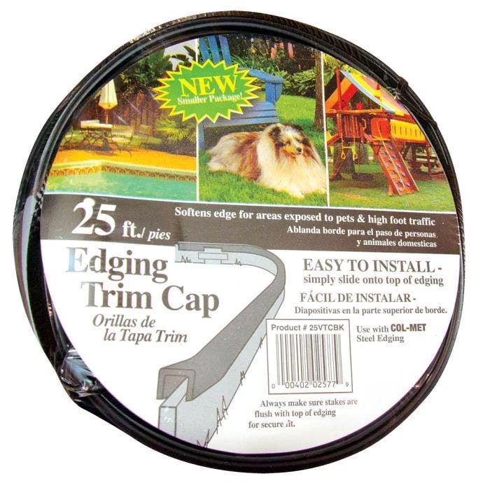 25-Foot Green COL-MET Vinyl Trim Cap 2 25-Foot Green COL-MET Vinyl Trim Cap - Image 2