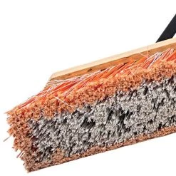 Leonard Fine-Bristle Push Broom, 30-Inch Wide Block With Steel Handle -Garden And Outdoor Store 2830 2