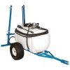 Ag Spray 2 Wheel Trailer Sprayer 25gal With Spray Boom 12Volt Connection