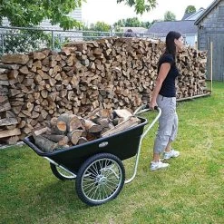 Muller's Original Smart Cart, Black 7 Cu. Ft. Tray With 20" Spoke Wheels 5 Muller's Original Smart Cart, Black 7 Cu. Ft. Tray With 20" Spoke Wheels -Garden And Outdoor Store 37bb 2 1