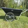 Muller's Original Smart Cart, Black 7 Cu. Ft. Tray With 20" Spoke Wheels