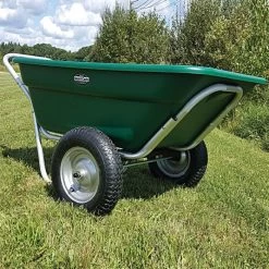 Muller's Original Smart Cart, Green 7 Cu. Ft. Tray With 16" Flat Free Wheels 5 Muller's Original Smart Cart, Green 7 Cu. Ft. Tray With 16" Flat Free Wheels -Garden And Outdoor Store 37gbt ff 2 1