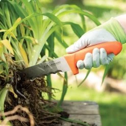 Leonard Wavy Edge Stainless Steel Cut-All Knife, 8-Inch Blade -Garden And Outdoor Store 4041t 7