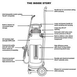 Solo 3-Gallon Professional Rollabout Sprayer 5 Solo 3-Gallon Professional Rollabout Sprayer -Garden And Outdoor Store 458ra 2