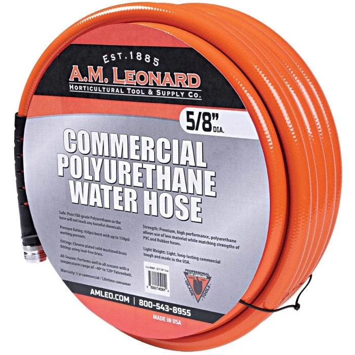 Leonard Polyurethane Hose, 50 Feet 1 Leonard Polyurethane Hose, 50 Feet