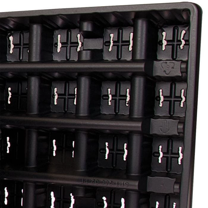 T.O. Plastics Carrying Tray, 250 Press Fill, Bundle Of 100 Trays 4 T.O. Plastics Carrying Tray, 250 Press Fill, Bundle Of 100 Trays - Image 4