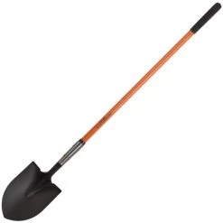 Leonard Closed-Back Round-Point Shovel With Tuff-Strongâ„¢ Fiberglass Handle