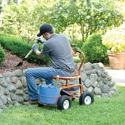 Leonard Garden Scoot With Flat Free Tires 11 Leonard Garden Scoot With Flat Free Tires -Garden And Outdoor Store ags2