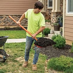 Leonard 8-Tine Poly Mulching Fork With Straight Handle -Garden And Outdoor Store apf815 live 10.20.22