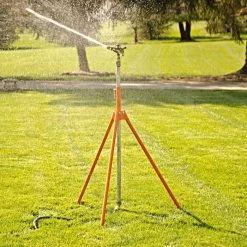 Leonard Tripod Tower With 3/4in Impulse Sprinkler Head -Garden And Outdoor Store ats72 34 3