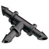 Toro Micro Distribution Irrigation Tee Fitting 4mm BARB X BARB X BARB 100/BAG