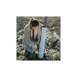 Tree Guard Corrugated Plastic Black White 24in X 8in 11 Tree Guard Corrugated Plastic Black White 24in X 8in -Garden And Outdoor Store cg2408 3