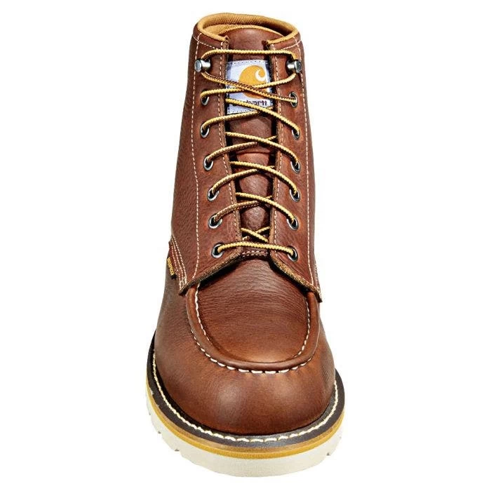 Carhartt Men's Steel Toe Wedge Boots, Tan, Size 10 Wide 6 Carhartt Men's Steel Toe Wedge Boots, Tan, Size 10 Wide - Image 6
