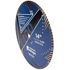 14" Diamond Vantage Vortex Diamond Blade -Garden And Outdoor Store dvux14 2