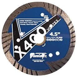 4-1/2 Diamond Vantage Vortex Diamond Angle Grinder