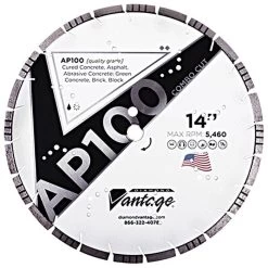 Diamond Vantage 14 Combo Cut Diamond Blade