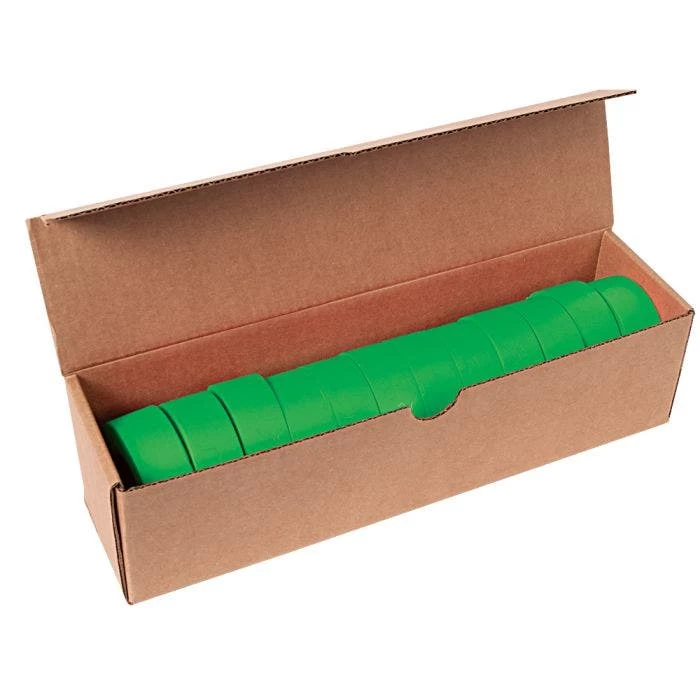 Glo-Green Fluorescent Tagging Tape, Box Of 12 Rolls 1 Glo-Green Fluorescent Tagging Tape, Box Of 12 Rolls