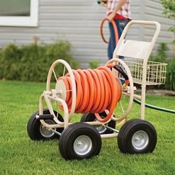 Leonard 4 Wheel Hose Reel Wagons -Garden And Outdoor Store hac582 1 8