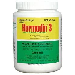 Hormodin 3 Rooting Compound 1/2lb Container For Difficult To Root Plants
