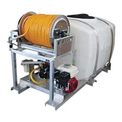 Kings 300 Gallon Skid Sprayer With 10 Gpm Diaphragm Pump And Electric Hose Reel