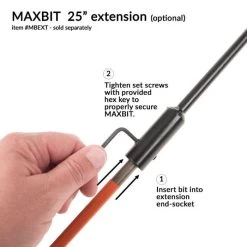 The MAXBIT 6-inch Garden Hole Digging Drill Bit 7 The MAXBIT 6-inch Garden Hole Digging Drill Bit -Garden And Outdoor Store mb6 o 2