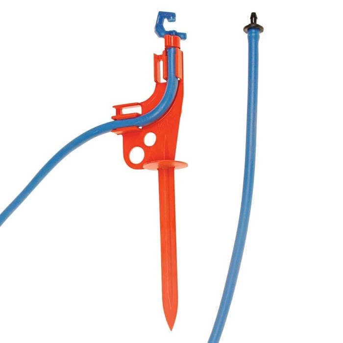 Maxijet Irrigation Nursery Elbow Stake 25gal+ Container Assembly, 45 Degree Downward Spray 2 Maxijet Irrigation Nursery Elbow Stake 25gal+ Container Assembly, 45 Degree Downward Spray - Image 2