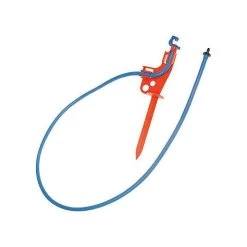 Maxijet Irrigation Nursery Elbow Stake 25gal+ Container Assembly, 45 Degree Downward Spray