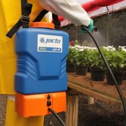 Jacto 2 Gallon Battery Powered Shoulder Carry Sprayer 6 Jacto 2 Gallon Battery Powered Shoulder Carry Sprayer -Garden And Outdoor Store pjb 8c 2