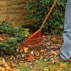 Leonard 18in Poly Rake, 54in Handle -Garden And Outdoor Store prc18 4 1