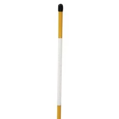 Yellow Reflective Snow Stakes, 6-Foot Length, Bag Of 25