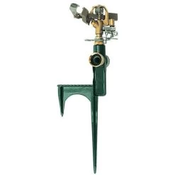 Brass Spike Base Impact Sprinkler