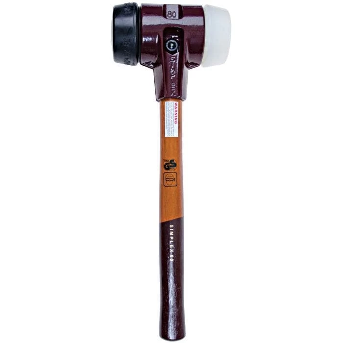 Halder 80 Series SIMPLEX Mallet With White/Black Inserts 1 Halder 80 Series SIMPLEX Mallet With White/Black Inserts