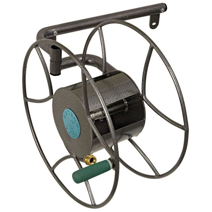 Wall Mount Hose Swivel Reel, Anti-Rust Steel 1 Wall Mount Hose Swivel Reel, Anti-Rust Steel