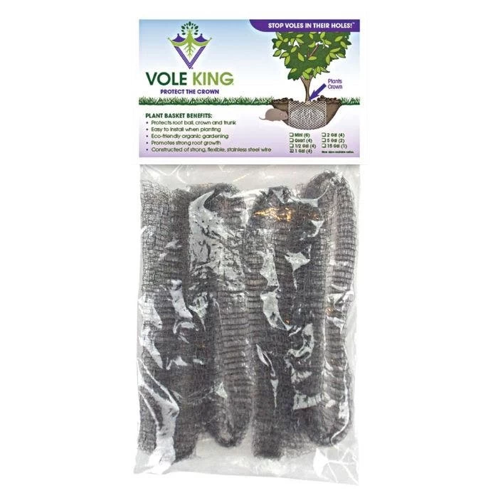 Vole King 1-Gallon Plant Baskets, Pack Of 4 1 Vole King 1-Gallon Plant Baskets, Pack Of 4