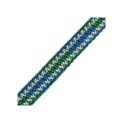 Samson Velocity Climbing Rope 7/16in X 150ft Blue/Green/White Tensile 6000lb