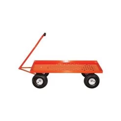 Leonard Pull Style 4 Wheel Nursery Carts With 2 Foot X 4 Foot Decks -Garden And Outdoor Store vp 2448wg 2