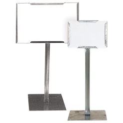 Galvanized Steel Sign Holders, Pack Of 25