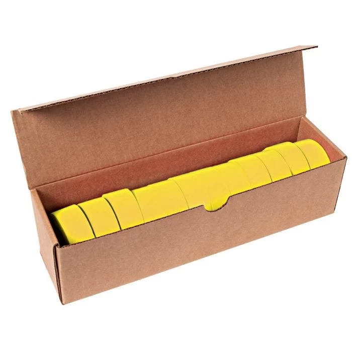 Yellow Tagging Tape, Box Of 12 Rolls 1 Yellow Tagging Tape, Box Of 12 Rolls