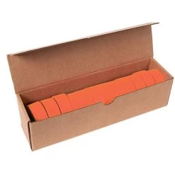 Orange Tagging Tape, Box Of 12 Rolls